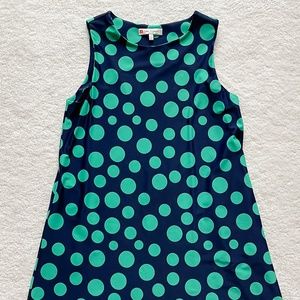 Jude Connally Navy/Green Dress